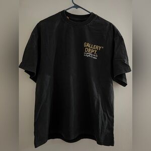 Gallery Dept Drive Thru T Shirt Retro Painted Car - Black